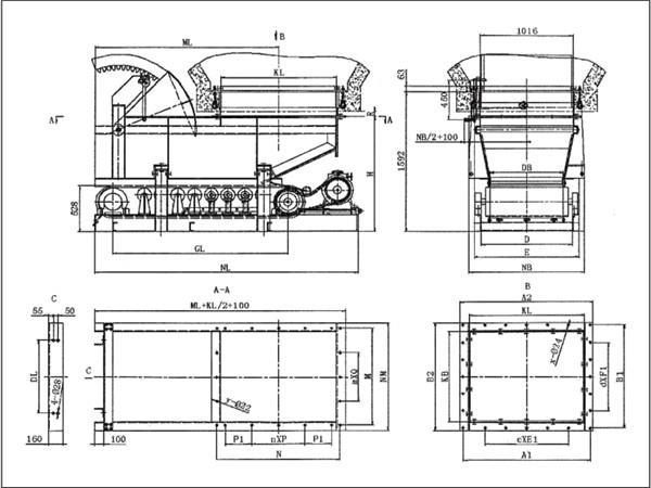 扇形閥門帶式（甲帶）給料機(jī)的承載能力較強(qiáng)、噪音低、整機(jī)使用壽命長