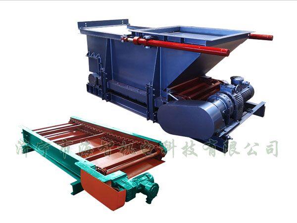 鏈板式給料機包括電控系統(tǒng)，電控系統(tǒng)包括就地控制系統(tǒng)和/或遠(yuǎn)程控制系統(tǒng)