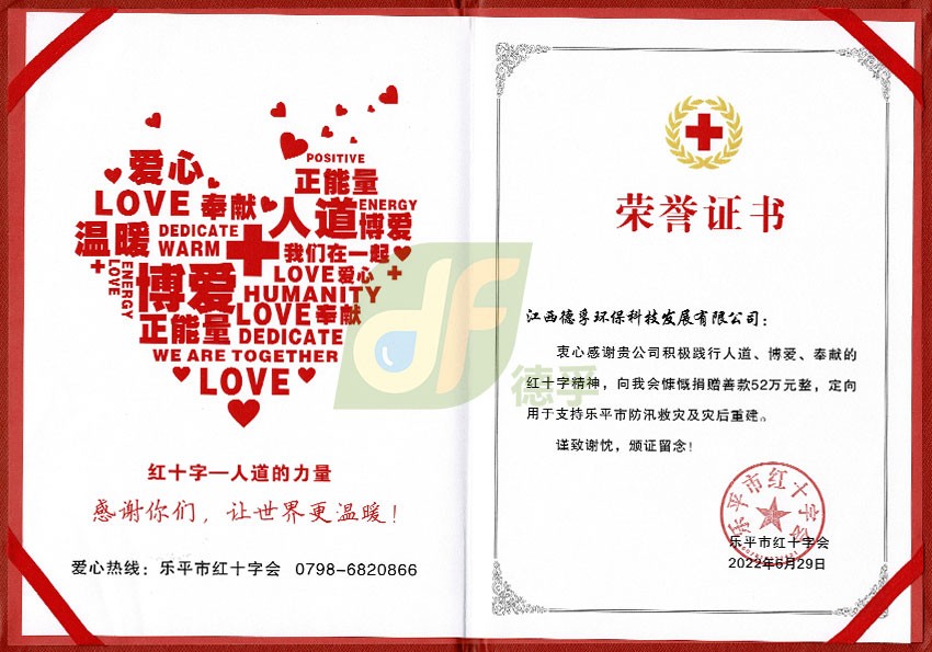荣誉证书--红十字会